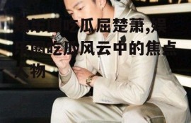 娱乐圈吃瓜屈楚萧,娱乐圈吃瓜风云中的焦点人物