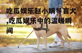 吃瓜娱乐赵小瞒导盲犬,吃瓜娱乐中的温暖瞬间
