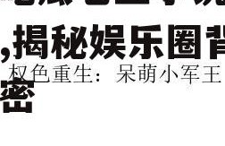 娱乐吃瓜老王小说在线阅读,揭秘娱乐圈背后的秘密