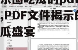 娱乐圈吃瓜的pdf文件,PDF文件揭示的吃瓜盛宴