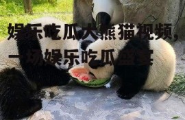 娱乐吃瓜大熊猫视频,一场娱乐吃瓜盛宴