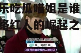娱乐吃瓜喵姐是谁啊,网络红人的崛起之路