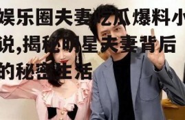 娱乐圈夫妻吃瓜爆料小说,揭秘明星夫妻背后的秘密生活