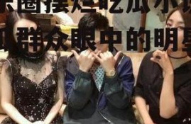 娱乐圈摆烂吃瓜小说,吃瓜群众眼中的明星生活