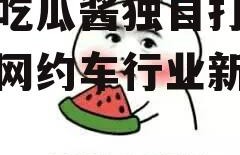 娱乐吃瓜酱独自打车,揭秘网约车行业新动态