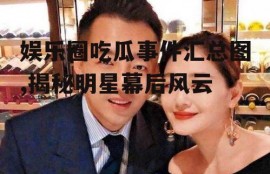 娱乐圈吃瓜事件汇总图,揭秘明星幕后风云
