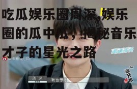 吃瓜娱乐圈周深,娱乐圈的瓜中瓜，揭秘音乐才子的星光之路