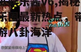 吃瓜娱乐酱v6,揭秘娱乐圈最新热点，带你畅游八卦海洋